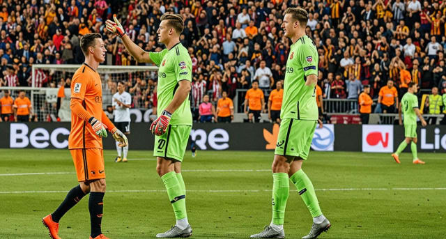 O espírito esportivo: o gesto de Hugo Duro para Ter Stegen após o confronto da La Liga
